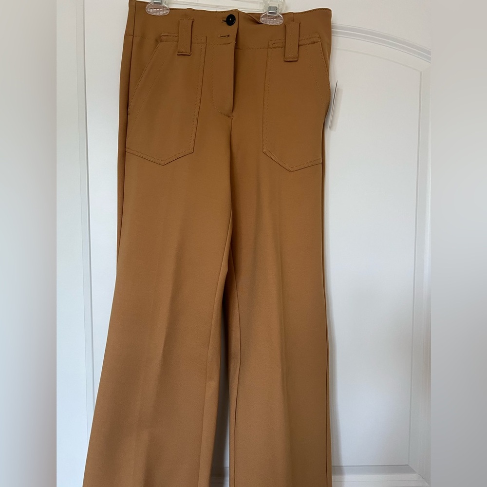 NWT Anthropologie - Naomi Ponte Wide-Leg Flare Pants by Maeve - Picture 4 of 4